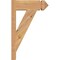 Ekena Millwork Traditional Arts & Crafts Smooth Outlooker, Western Red Cedar, 5 1/2"W x 14"D x 22"H OUT06X14X22TRA03SWR - alternate 2